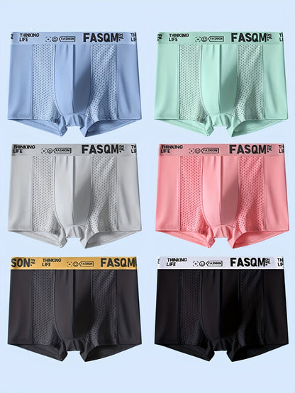 Men's Boxer Briefs - Breathable 6 Pack Everyday