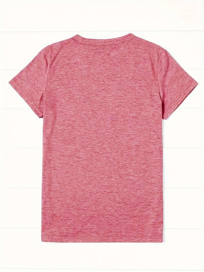 Unisex's Solid Color T-Shirt - Short Sleeve 471269