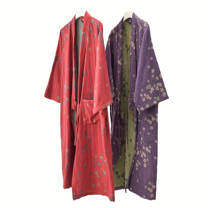 One Fashionable Spring And Summer Thin Bathrobe, Flat Jacquard Fabric Bathrobe, Pure Fabric, Wearable Bath Towel, Quick-Drying And Absorbent, Suitable for Swimming, Bathing, Beach Vacation, Gauze for Adults And S, Can Be Worn Outside