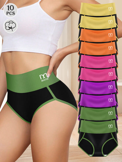 Women's Mixed colors High-Waist Underwear - product view 6