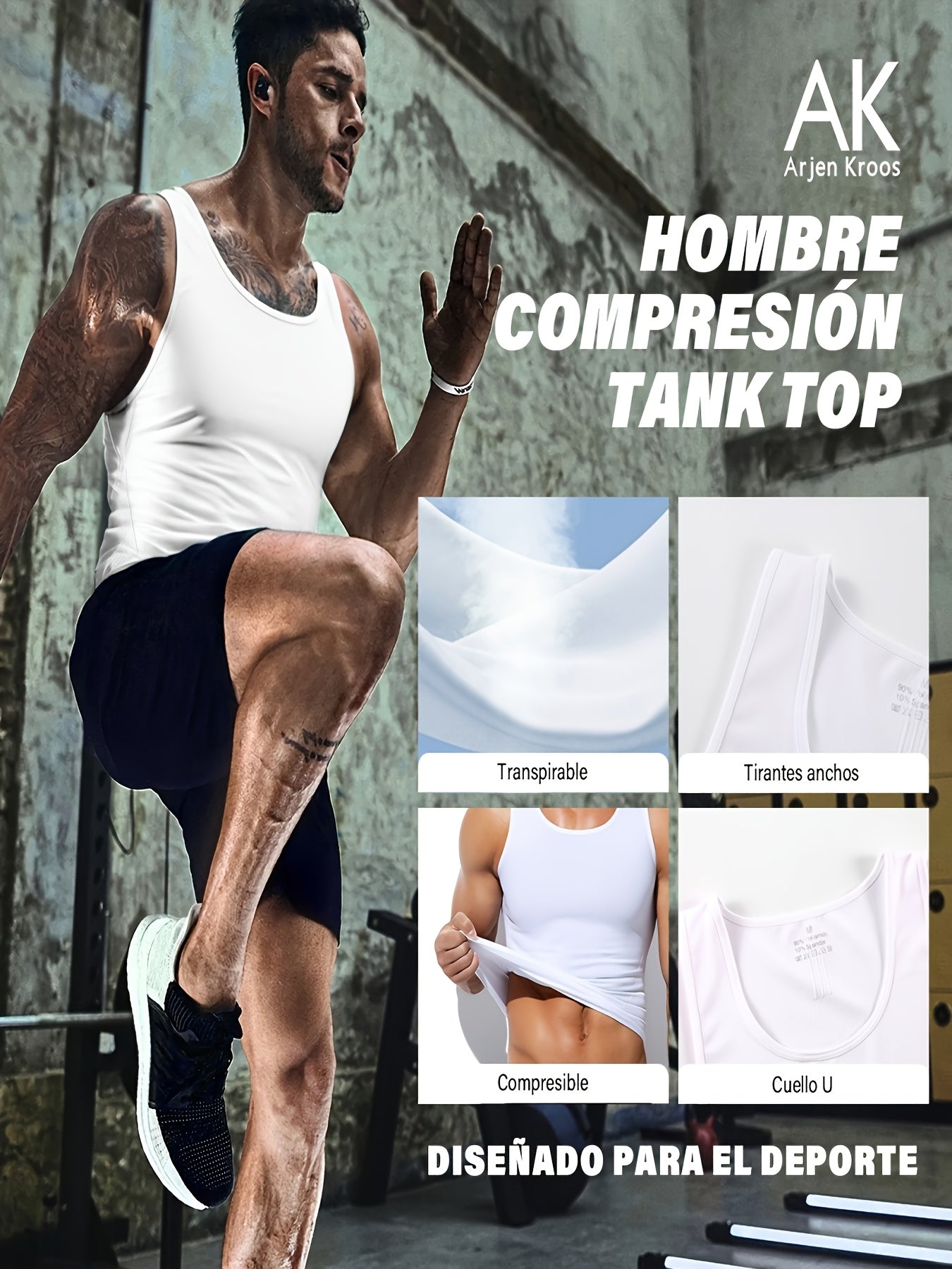 5-Pack Men'S Compression Shirts - Tummy Control Waist Trainer Vest, Sleeveless Body Shaper with Neoprene Filler, Medium Stretch Athletic Base Layer for Workout & Casual Wear, Ruched Design for Enhanced Support, All-Season Slimming Shapewear, Waist Trainer
