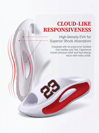 Men's Summer Sandals with 23-Number Design, Open-Toe Sports Slippers for Indoor and Outdoor Use All Seasons