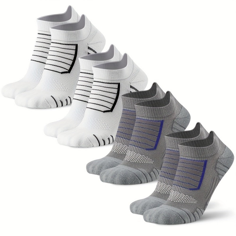 Men's Athletic Ankle Socks - 5-Pair Pack