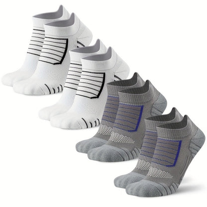 Men's Athletic Ankle Socks - 5-Pair Pack