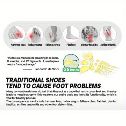 Men Hands Free Wide Toe Box Shoes Wide Sneakers For Running Walking Tennis Athletic Shoe Zero Drop Cushion Thick Sole Width Shoes