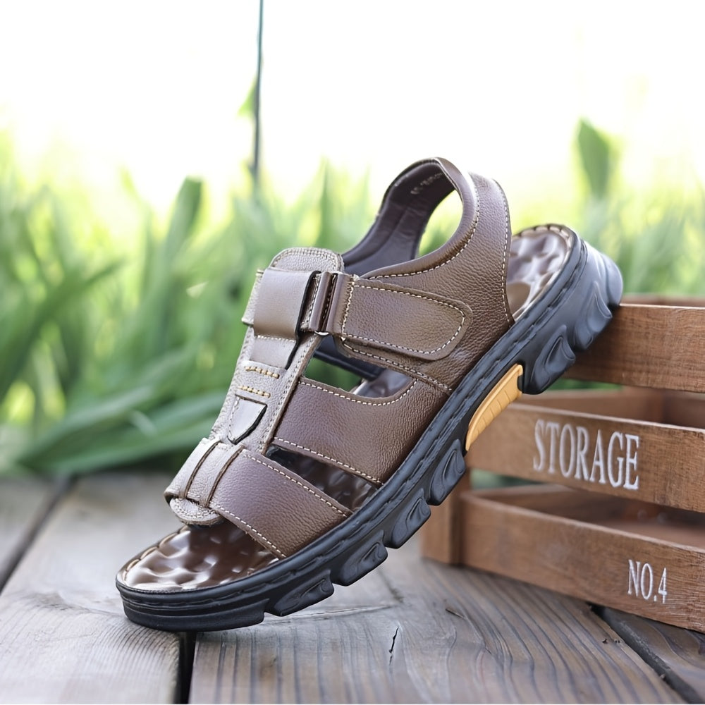 Men's Fashion Summer Sports Sandals, Thick-Soled Non-Slip Sports Sandals for Men, Outdoor Beach Casual Men's Sandals, Soft-Soled Men's Sandals, Summer Breathable Non-Slip Sandals, Slippers, Casual Shoes, Classic And Versatile