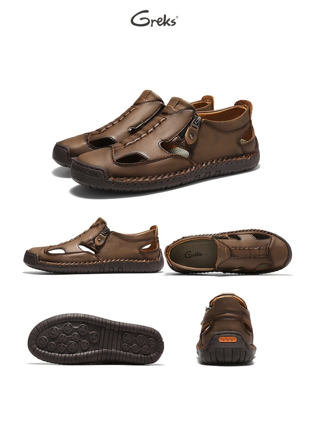 Men's Sport Sandals - Breathable Comfort & Slip-On Ease