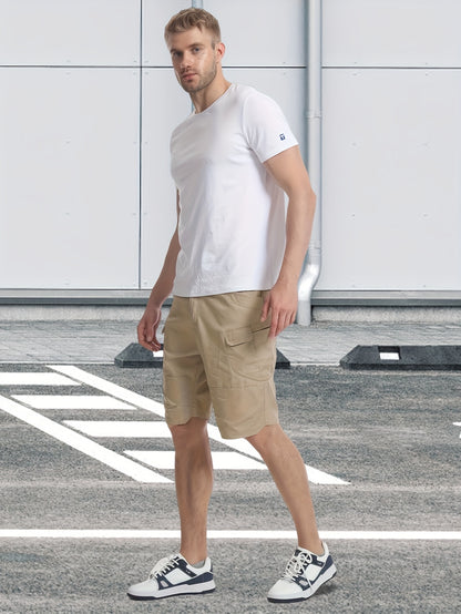 Men’s Cargo Shorts, Breathable Quick Dry Tactical Work Pants with Multi-Pocket Design