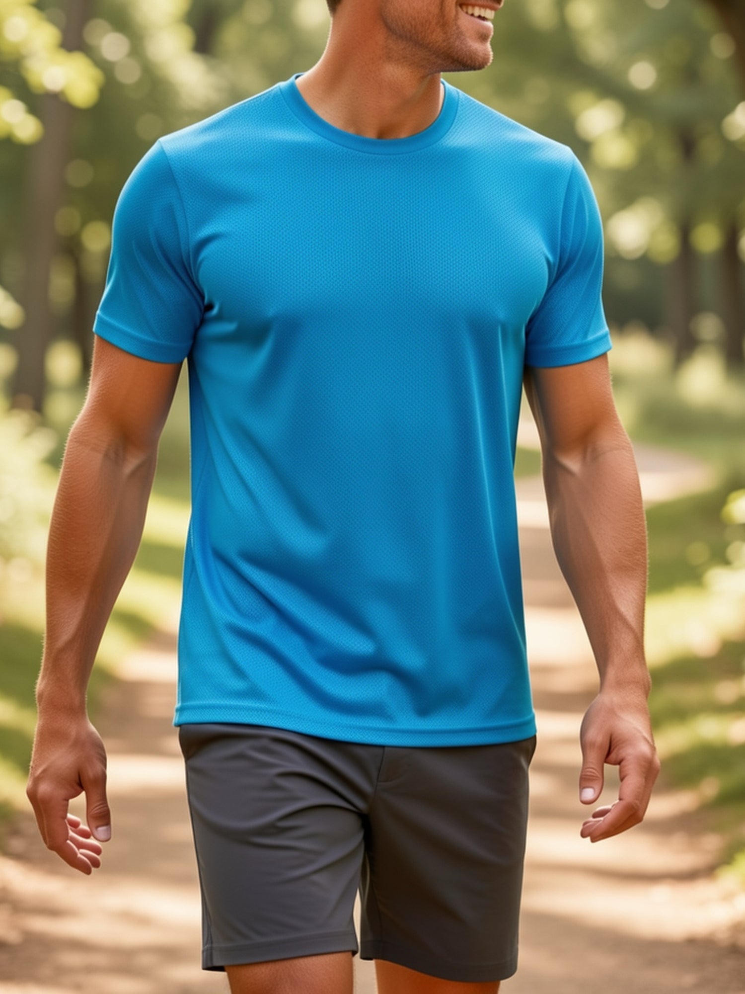 Men's 7-color mixed pack Polyester T-Shirt - product view 16