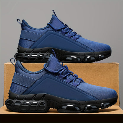 Men's Low-Top Sneakers - -Terrain Sneakers with Upper & Sole, Lace-Up Round Toe for Training,, Gym - - Outdoor Sports & Casual Wear Suitable for Men, Urban Style,