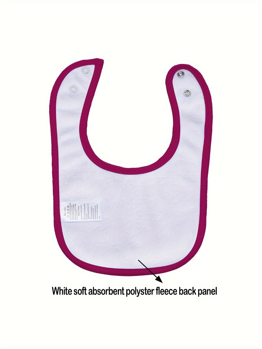 Baby Bib - 10-pcs Adjustable Muslin 10pcs
