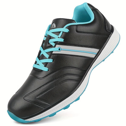 [Stylish] Thestron Women'S Golf Shoes - Non-Slip, Lightweight, Comfortable Training Sneakers with Textured Grip, Pink & White Design, Sizes 35-43 for Enhanced Performance on the Course, Sports Sneakers | Modern Golf Shoes | Fabric Lined Interior
