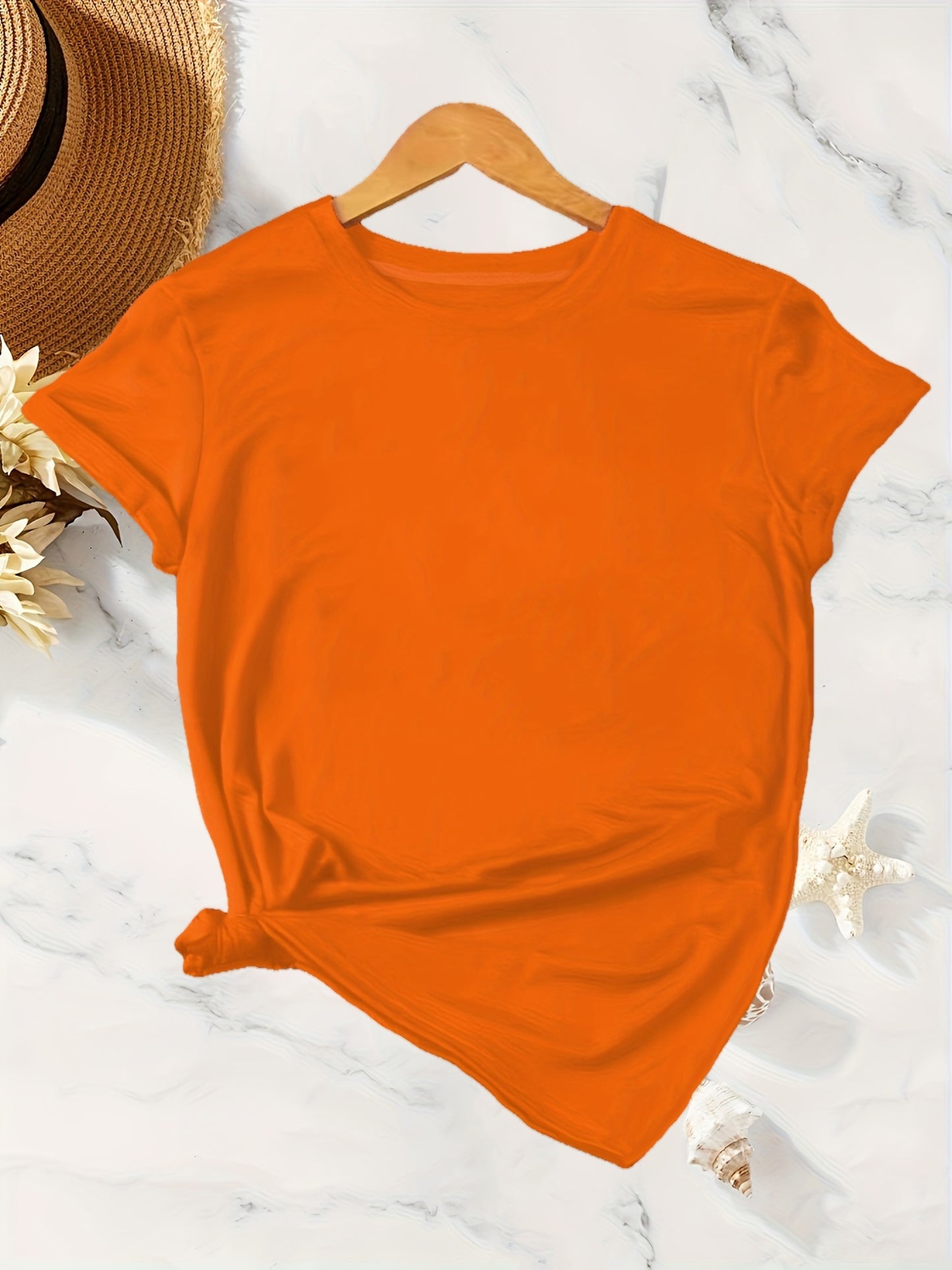 Casual Artistic Printed T-Shirt, Very Suitable for Home Use, Going Out, Or As a Gift|Ideal for Birthday Gifts, Valentine'S Day, Etc. Women'S V-Neck Short Sleeve Top with Flowers And "Be Kind" Text Combination, Conveying Positive Energy