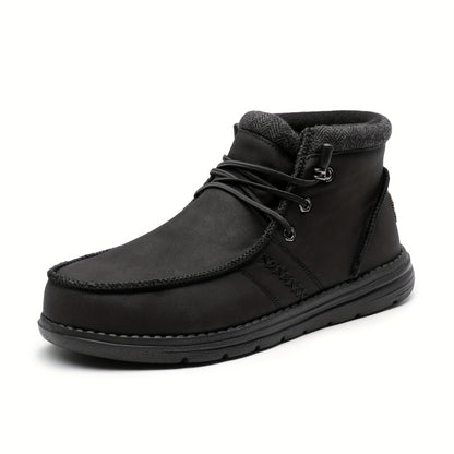 2026 Men's Casual Slip-on Shoes Warm Loafers For Men Winter Boots Game Day Fan Gear for All Football Fans