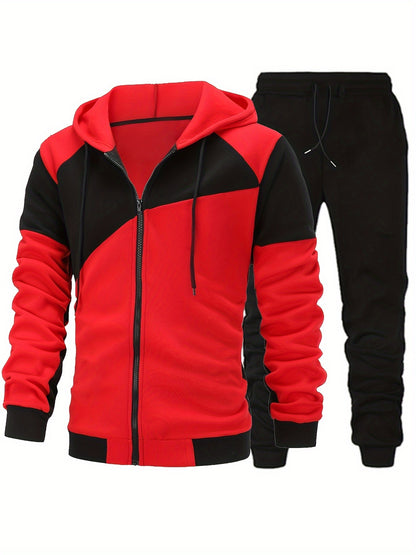 Men's Dark Gray Polyester Jacket - product view 2