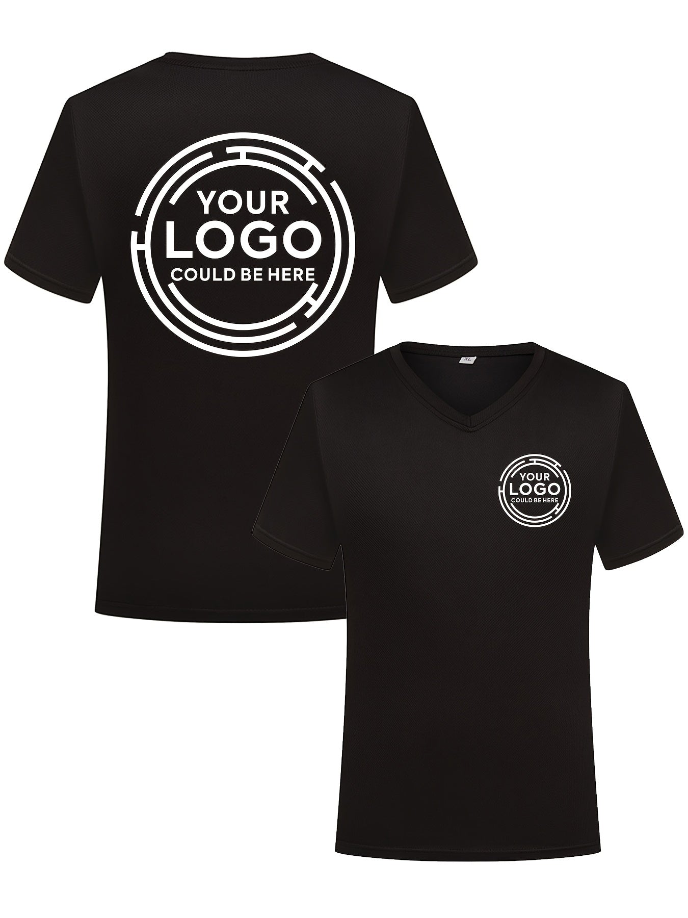 Customized men's and women's T-shirts for the 2026 Spring/Summer Festival - personalized with your own words, images, or logos, casual round neck, short sleeves, perfect for summer outings, team building activities, and branding. Customized T-shirts