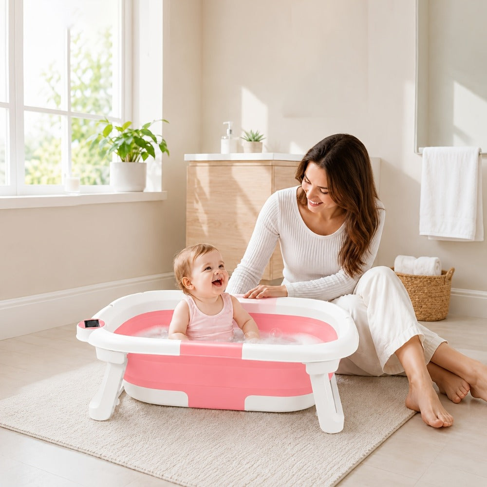 Baby Bathtub - Portable Foldable Travel Soft 3717