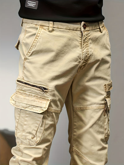 Men's Cargo Pants - Multi Pocket Travel Style