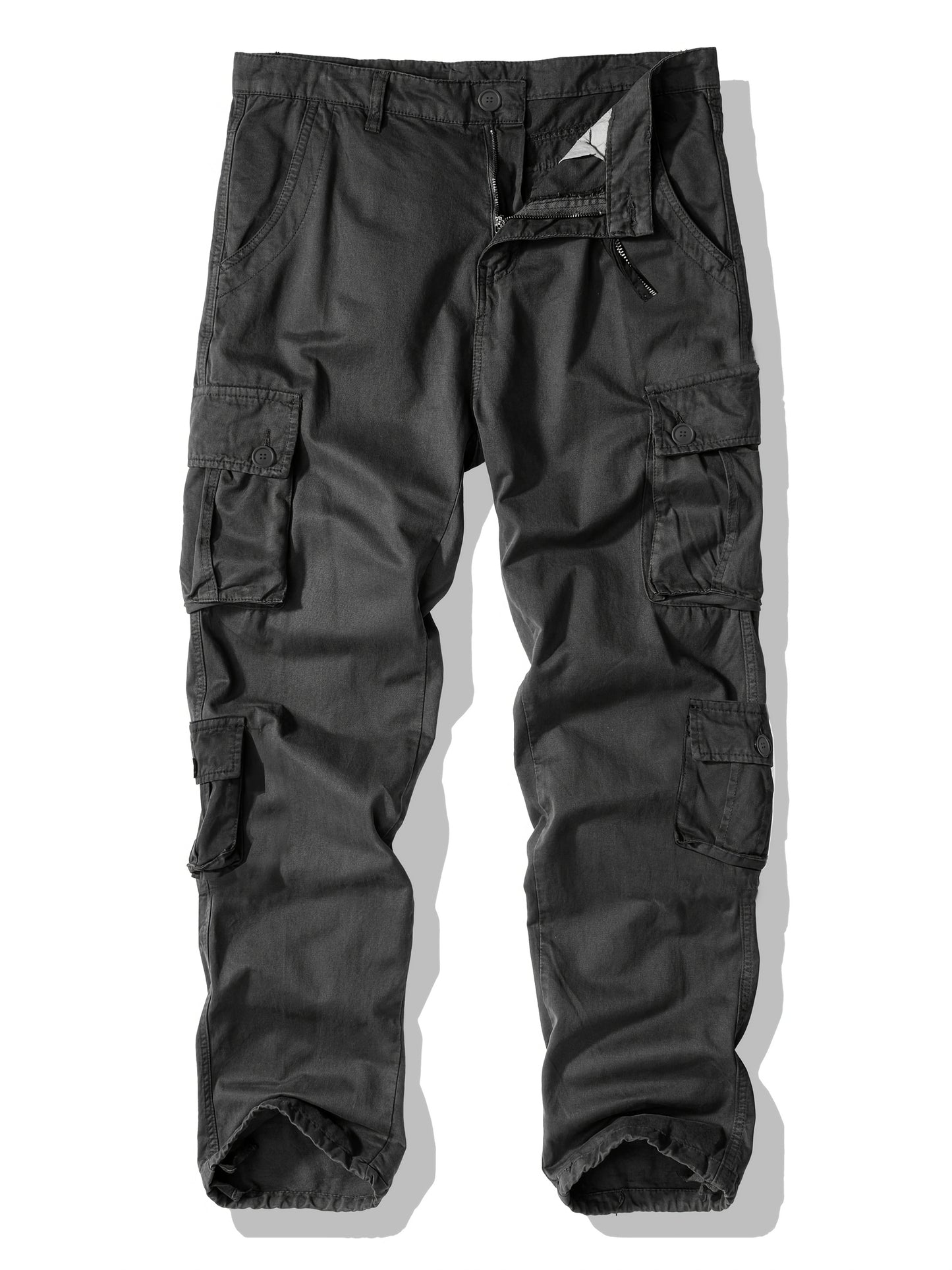 Men's Khaki 6-pocket Casual Pants