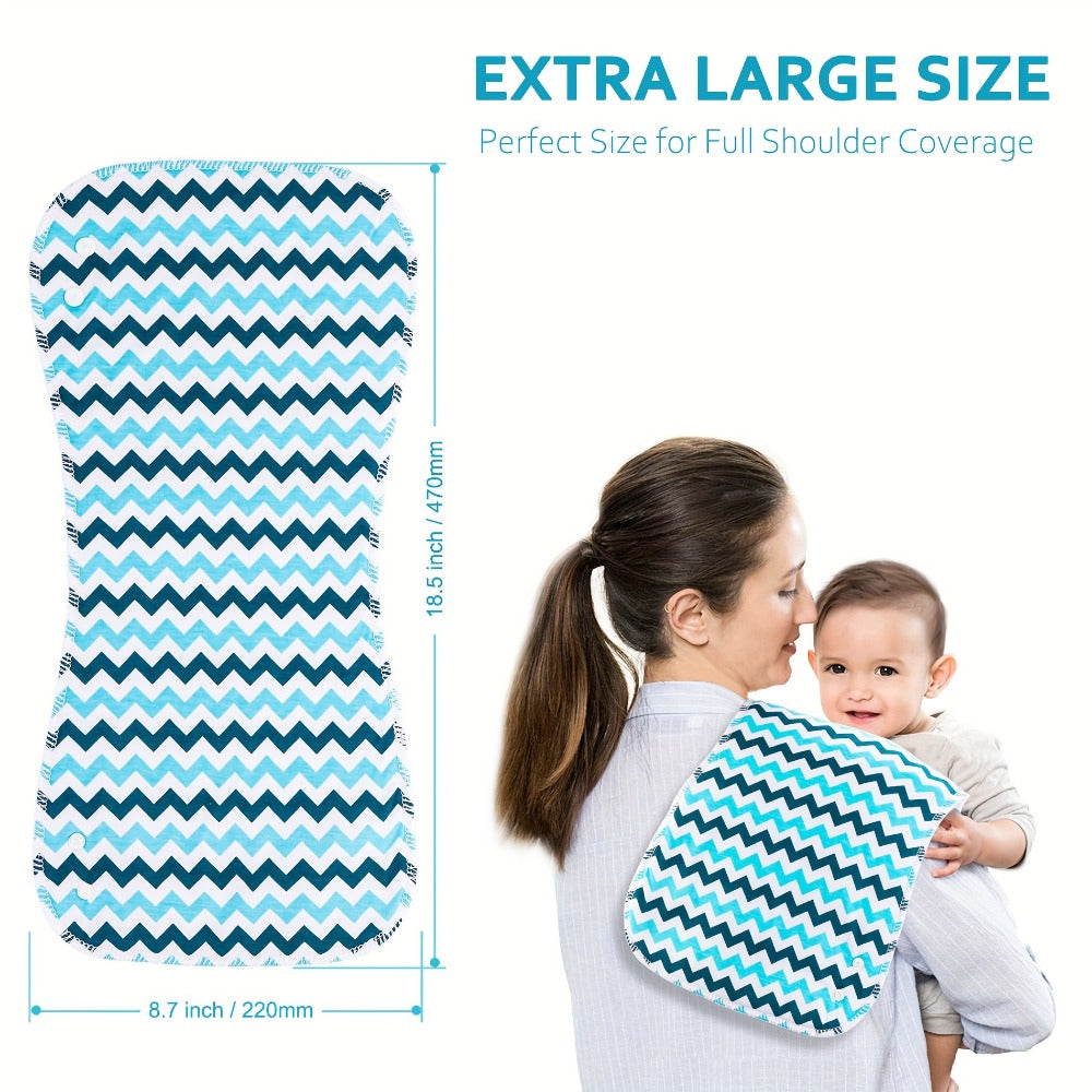 Baby Burp Cloth Set - Soft Absorbent Multipack Style 7637