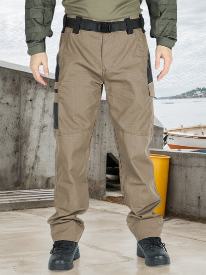 2Pack Men'S Utility Cargo Pants, Lightweight Tactical Workwear, Stretch Ripstop