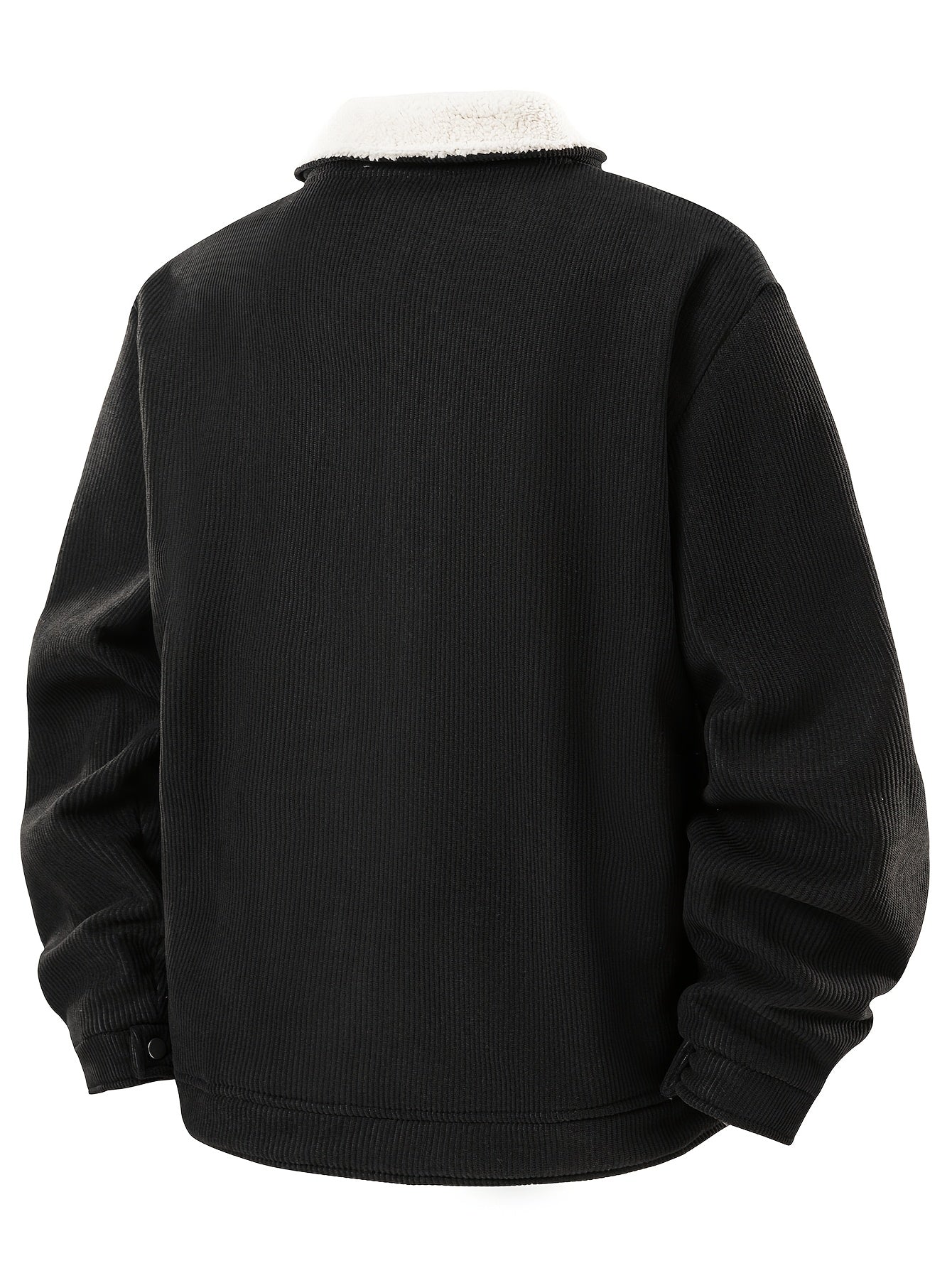 Men's Black Oversized Jacket - product view 11