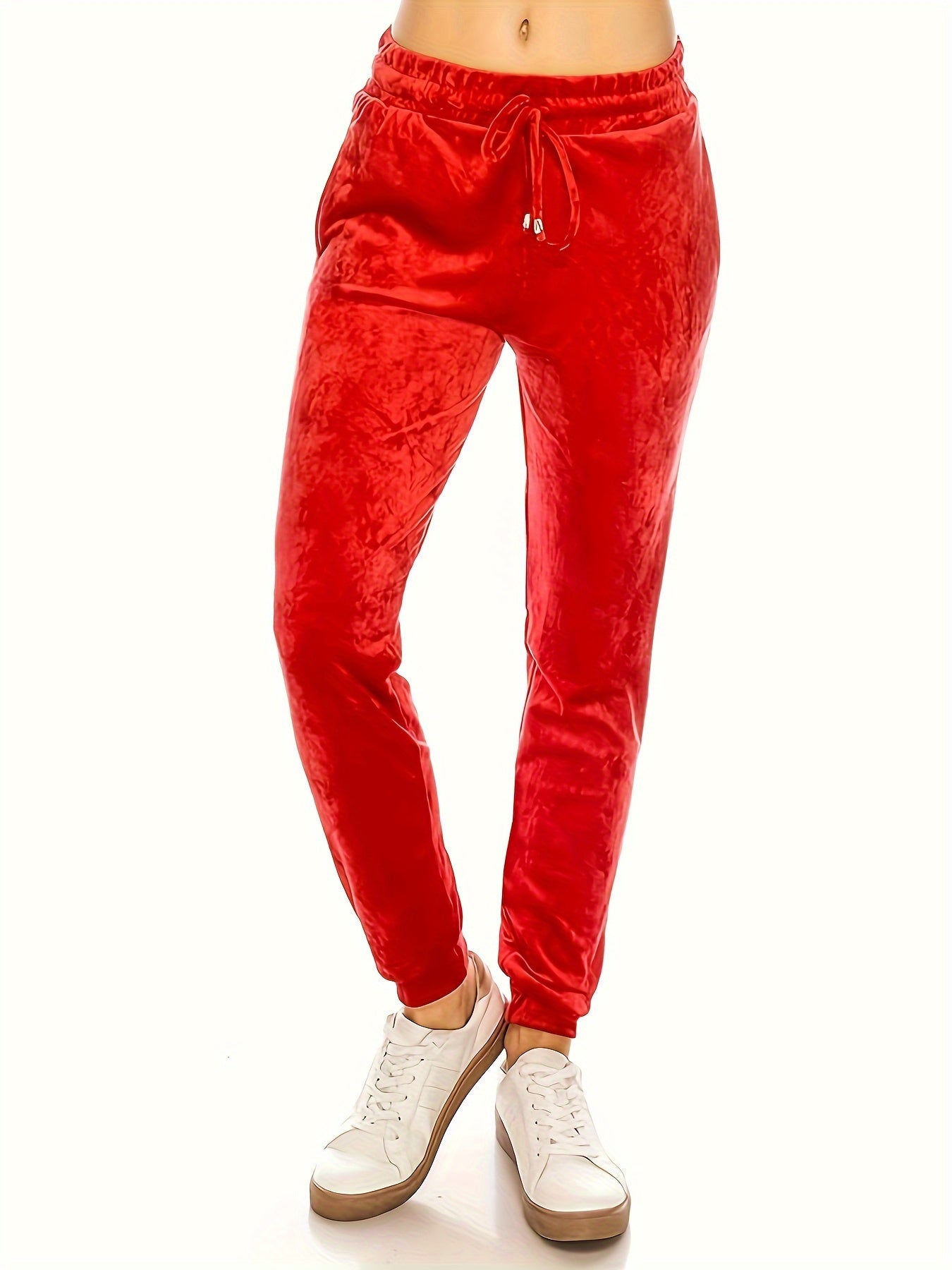 BCCSK Casual Velvet Jogger For Women/ Super Soft Warm Winter Leggings Yoga Pants/ Women'S Clothings