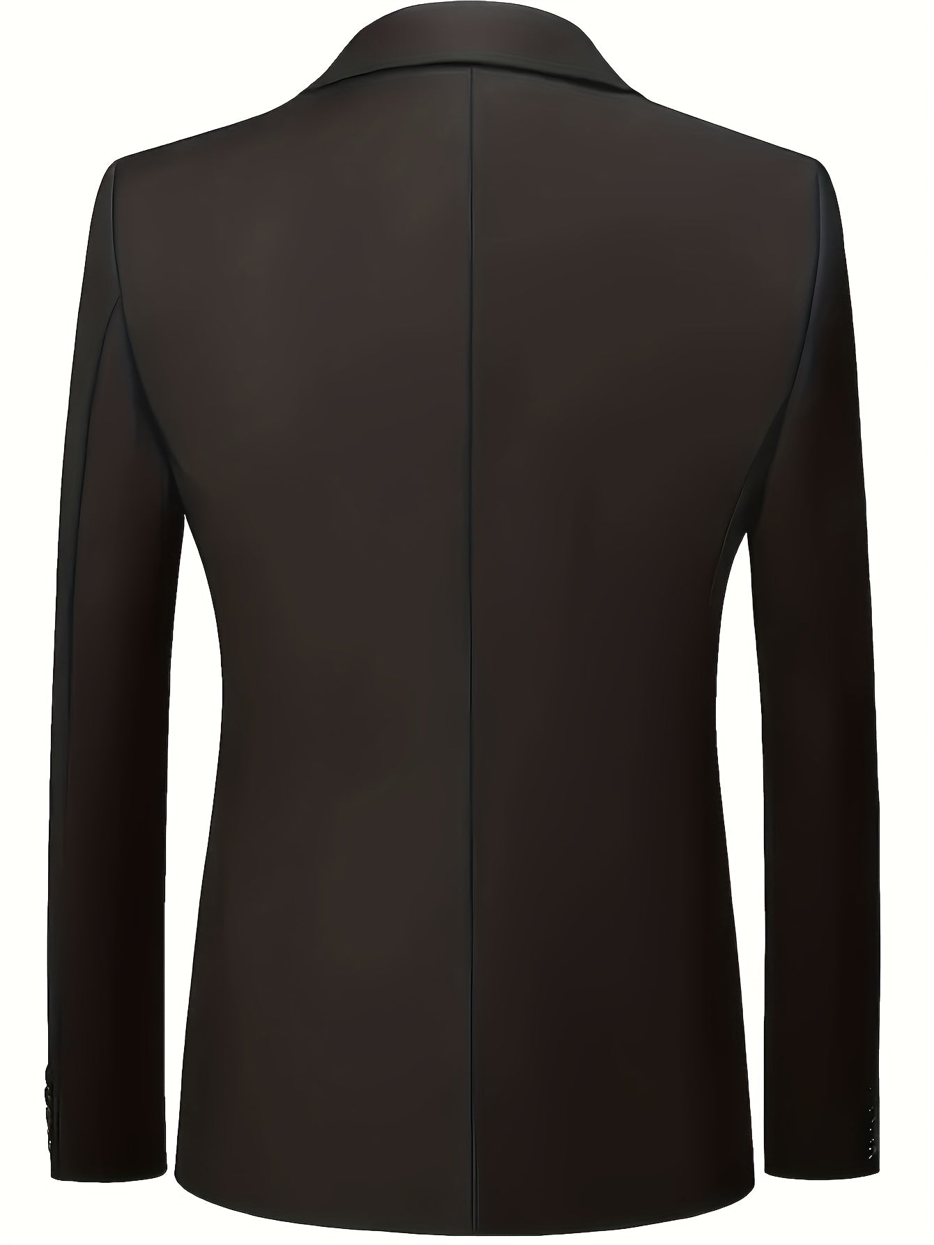 2pcs Men's Suit Fashion Outfit - Jacket, Trousers - Elegant for Business and Casual Wear, Suitable for Banquets and Parties.
