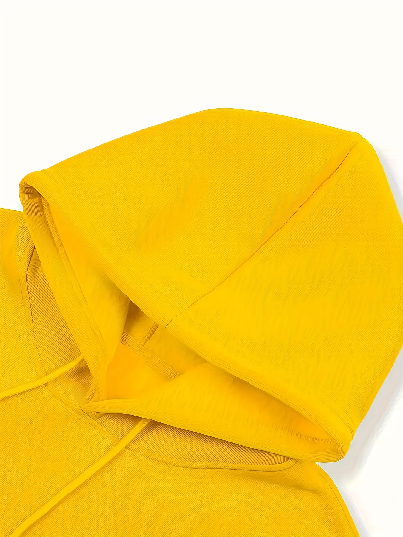 4 Simple Solid Color Hoodies with Kangaroo Pockets, Casual Hoodie for Men