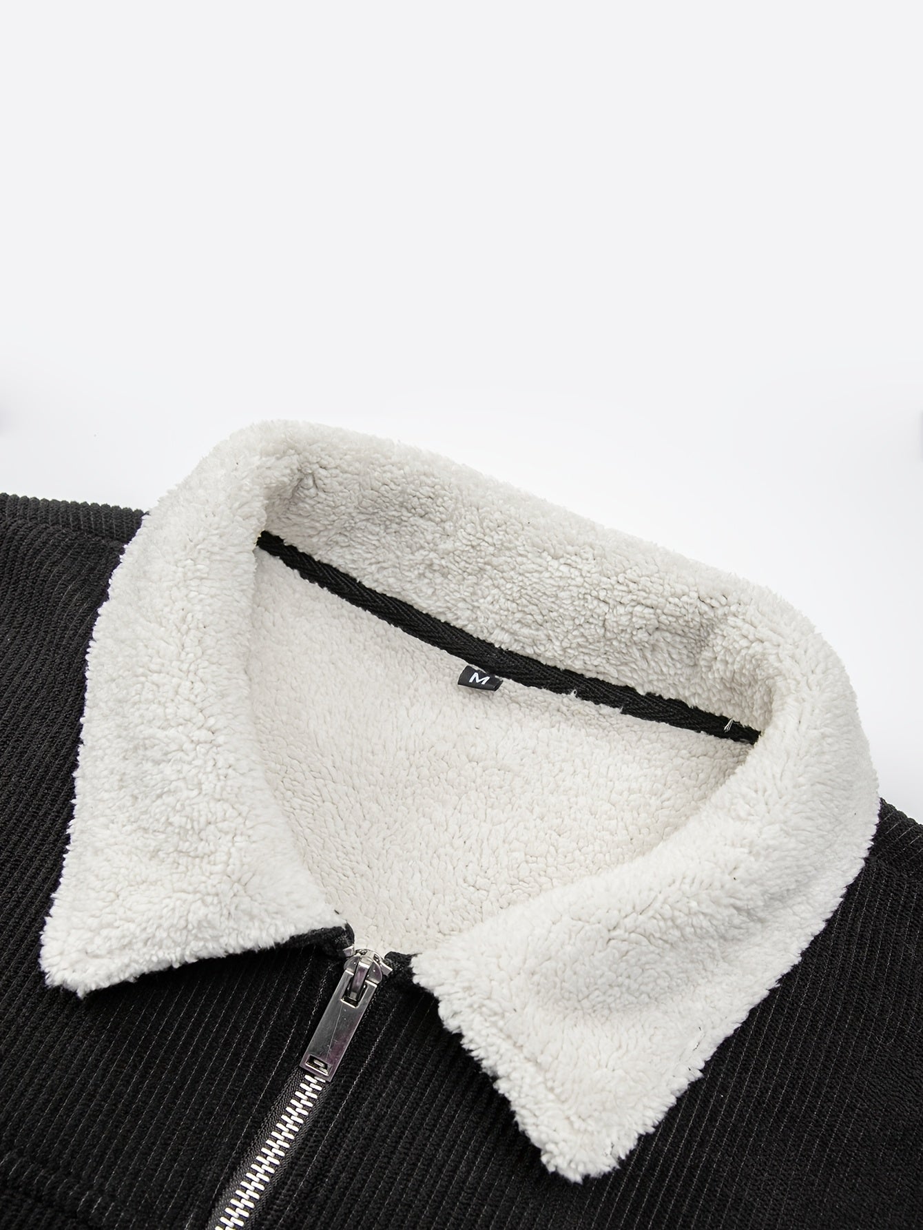Men's Black Oversized Jacket - product view 12