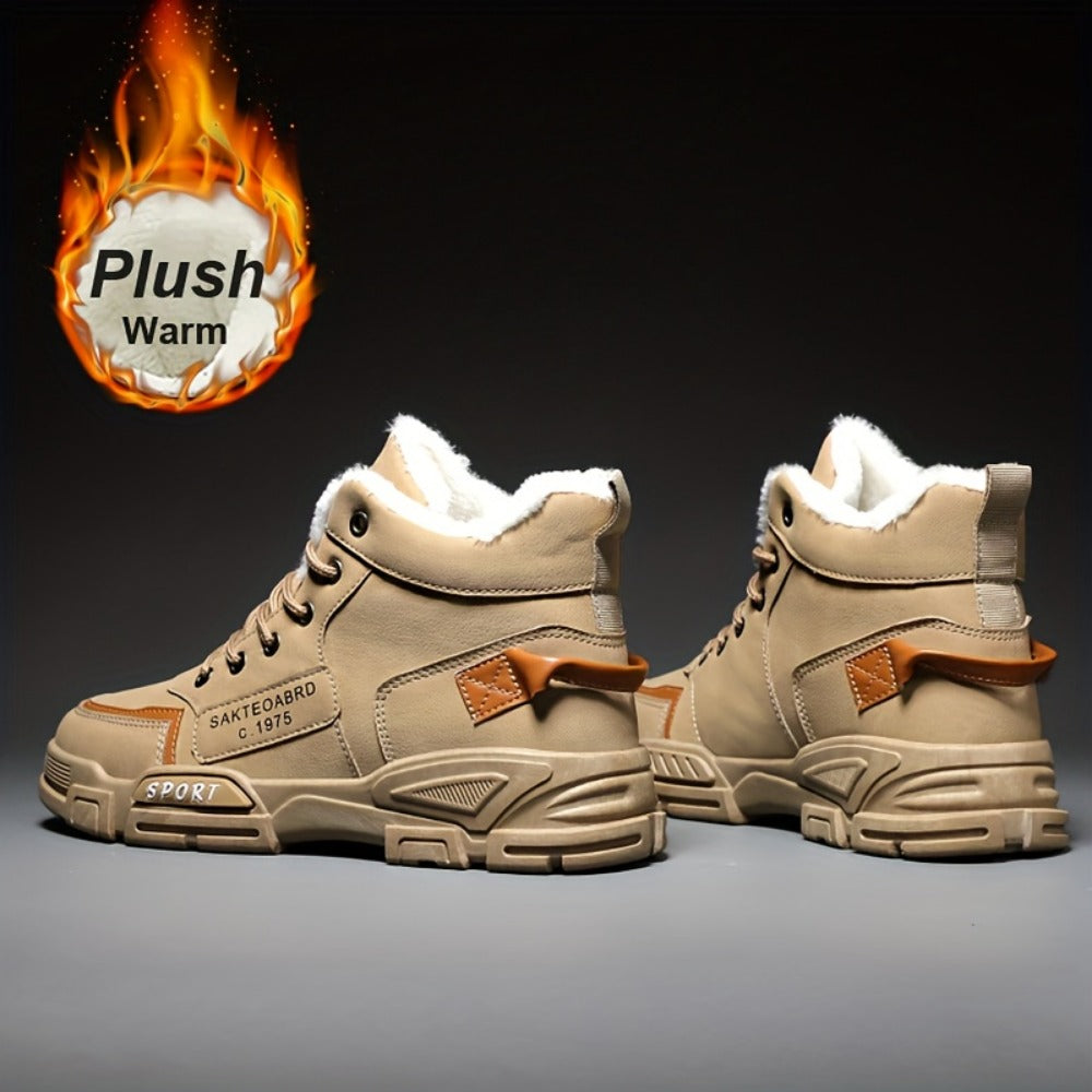 Men's Snow Boots - Non-Slip Sole & Warm Lining 830693