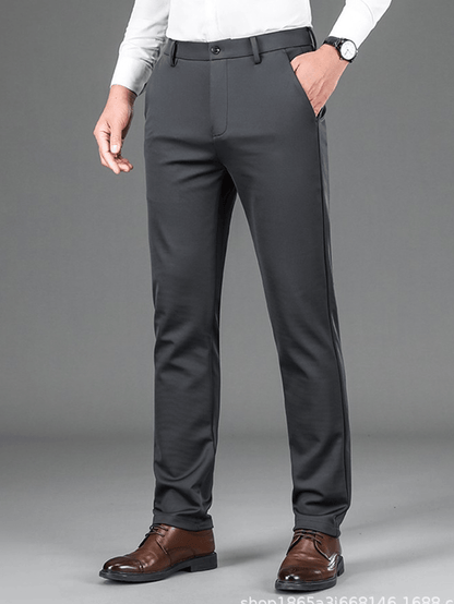 3 Colors Available, Men's Suit Pants, New Men's Classic Senior Business Casual Light Suit Pants, Casual Pants, Interview, Office Choice, Comfortable Material, Breathable and Quick-drying, Pocket Design, Perfect Gift Choice