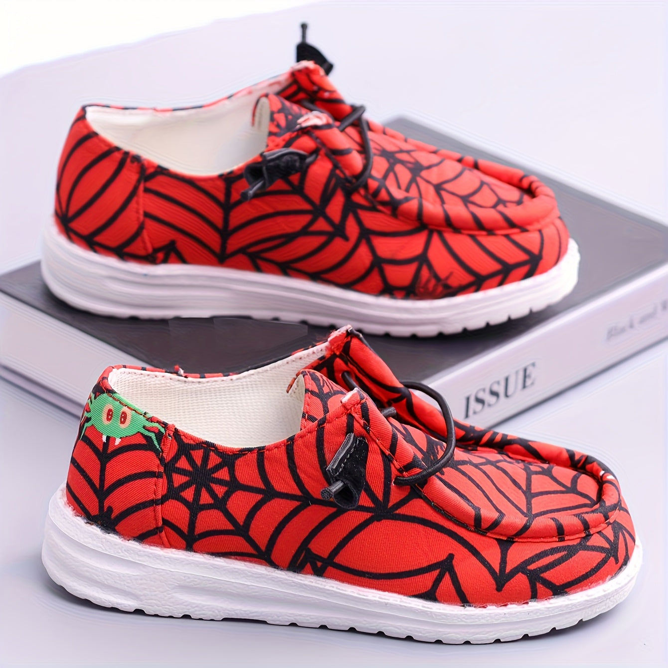 Lightweight And Breathable Mesh Sneakers for Boys, Perfect for Casual Wear Both Indoors And Outdoors During The Spring And Fall, Including Halloween Loafers