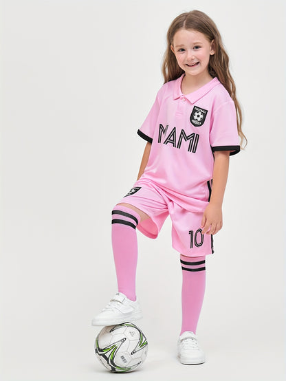 [Children's Soccer Uniforms] 10# Children's Soccer Uniforms, Suitable For Boys, Girls, And Teenagers For Training