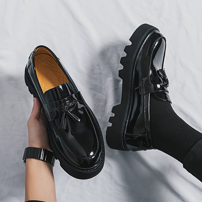 Men'S Fashionable And Casual Loafers, Suitable for Classic Business, Work, Office, Wedding, And Formal Wear Shoes