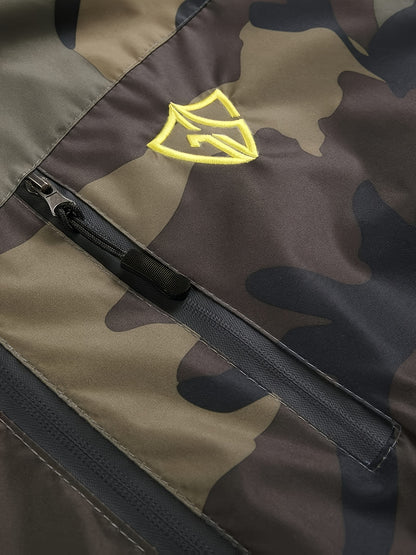 Men'S Rain Jacket Waterproof Lightweight Packable Raincoat Pullover Windbreaker with Hood for Hiking Running