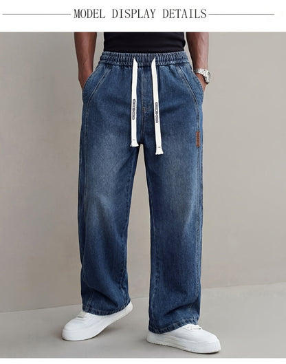 Men's Relaxed Fit Jeans - Classic Wash Clean Finish Everyday