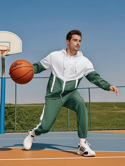Men's Sportswear Set 8-Piece - Zipper Pocket Styles