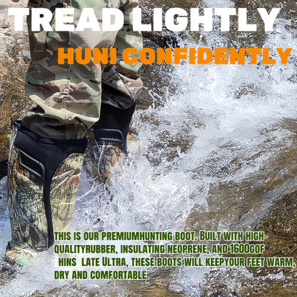 Sneakers, New Upgraded High-quality High Quality Insulated Camouflage Hunting And Fishing Boots, 6mm Neoprene Hunting And Fishing Boots. Durable And Warm Comfortable Outdoor Boots, Suitable for Hunting, Fishing, Hiking, And Outdoor Adventures.