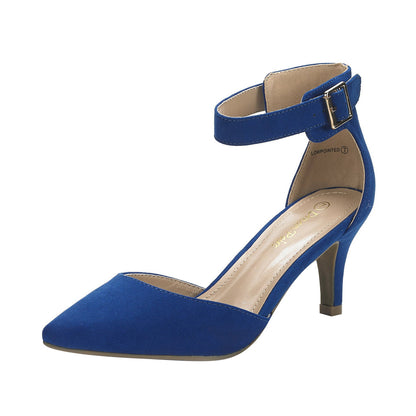Women Formal Shoes Kitten Heel Low Heel for Women Closed Pointed Toe Pumps Wedding Party Sexy Dress Shoes Closed Pointed Toe Dress Pumps Shoes For Wedding