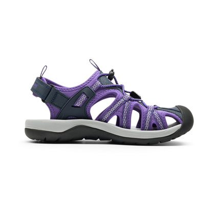 Women's Hiking Sandals Adventurous Summer Sports Shoes Outdoor Quick-Dry Comfortable Protective Toe Cap Supportive & Slip-Resistant Adjustable Fit Sandals Women Ladies