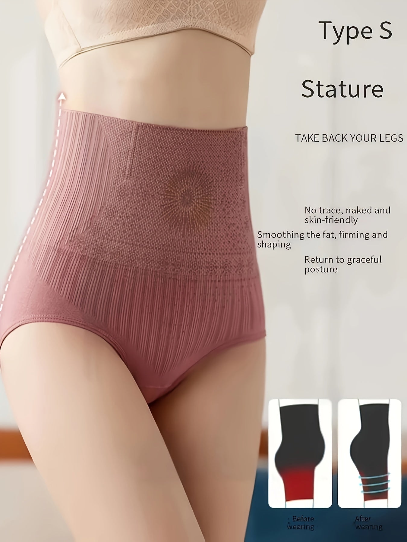 4pcs Of High Waist Shapewear Pants with Abdominal Control And Hip Lifting Functions, Helping to Shape And Control. Underwear for Women with High Waist And Hip Lifting, Tight Shapewear Pants, Postpartum Belly Control Pants, Body Shaping Undergarments, Smoo
