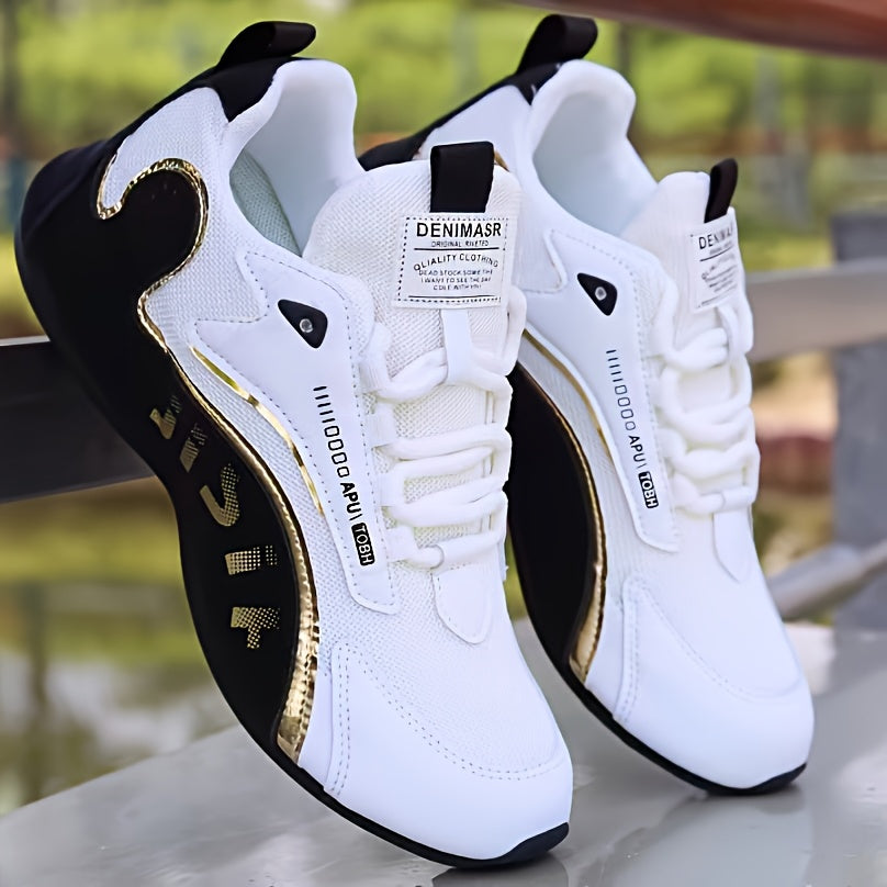 1 Pair of Men'S Casual Sports Shoes - Round-Toe Low-Top Design, Comfortable And Breathable Fabric, Running Shoes, Suitable for Outdoor Walking And Sports