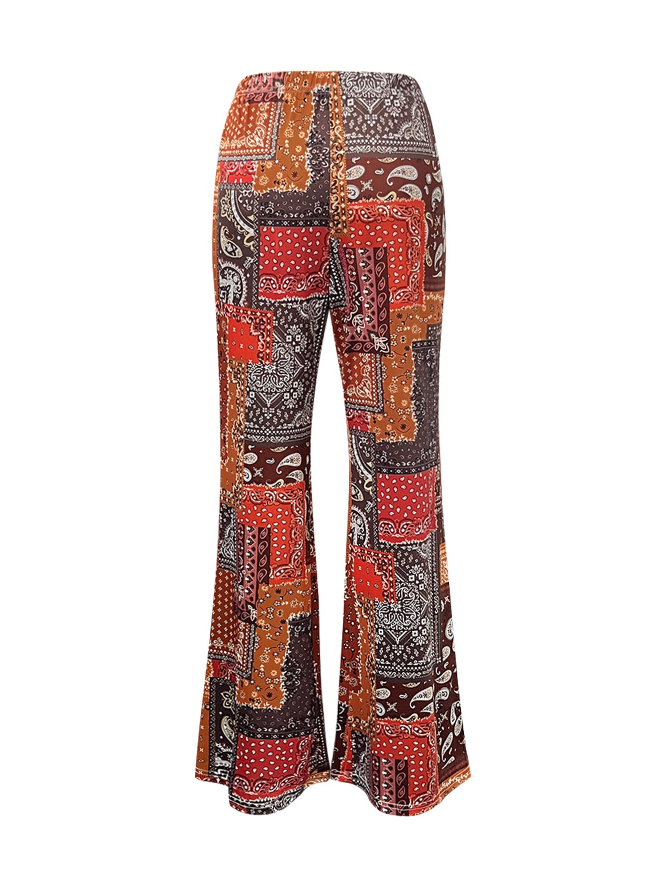 Women'S Summer New Casual Small Floral Patchwork Cute Women'S Loose Long Pants