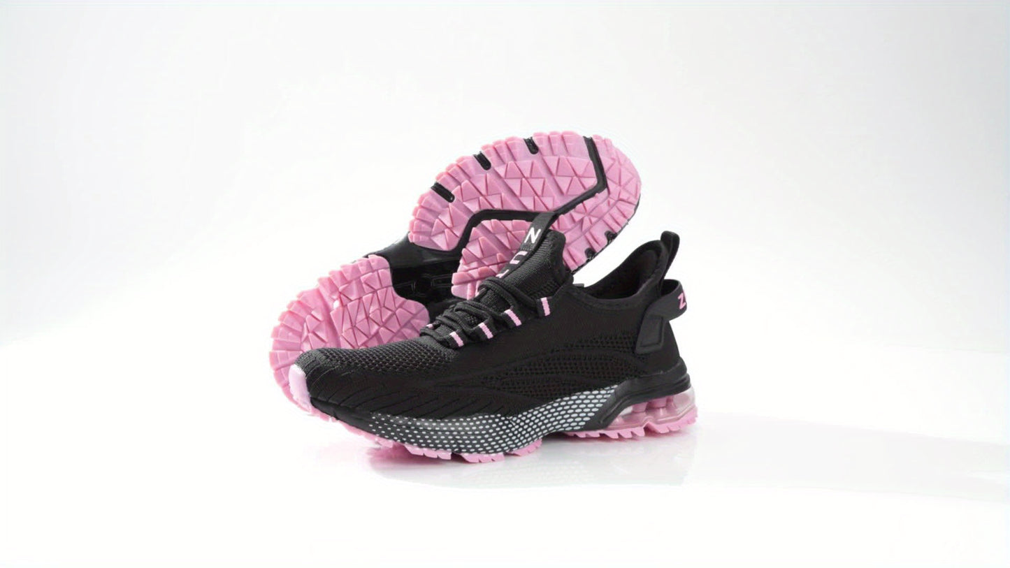 Women's Wide Width Slip-On Tennis Sneakers - Lightweight Breathable Sneaker Shoes with Non-Slip Sole, Cushioned Insole & TPR Sole Suitable for - Outdoor, Casual, Athletic Wear - Wide Width for Tennis, Walking, Everyday Use