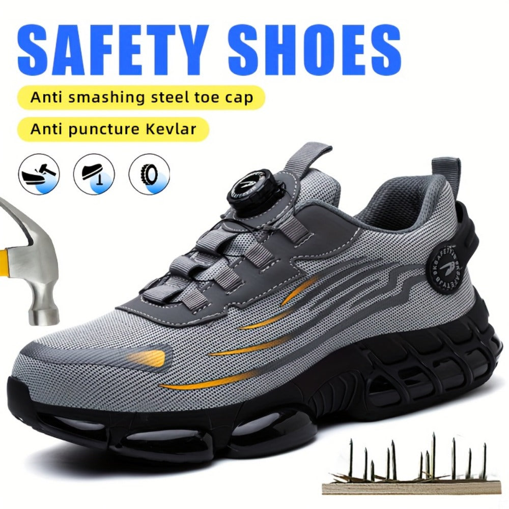Men's Work & Safety Boots - Steel Toe Protection & Non-Slip Sole 239717