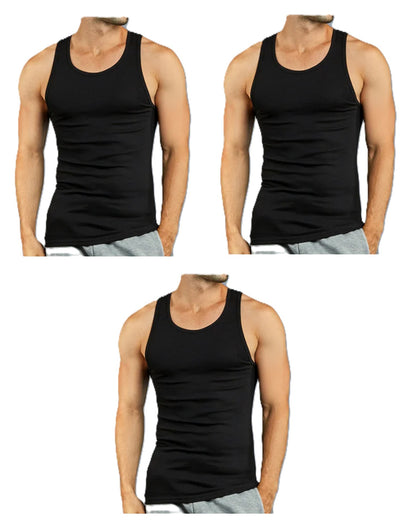 3 PACK MEN'S SUPERIOR QUALITY A-SHIRT