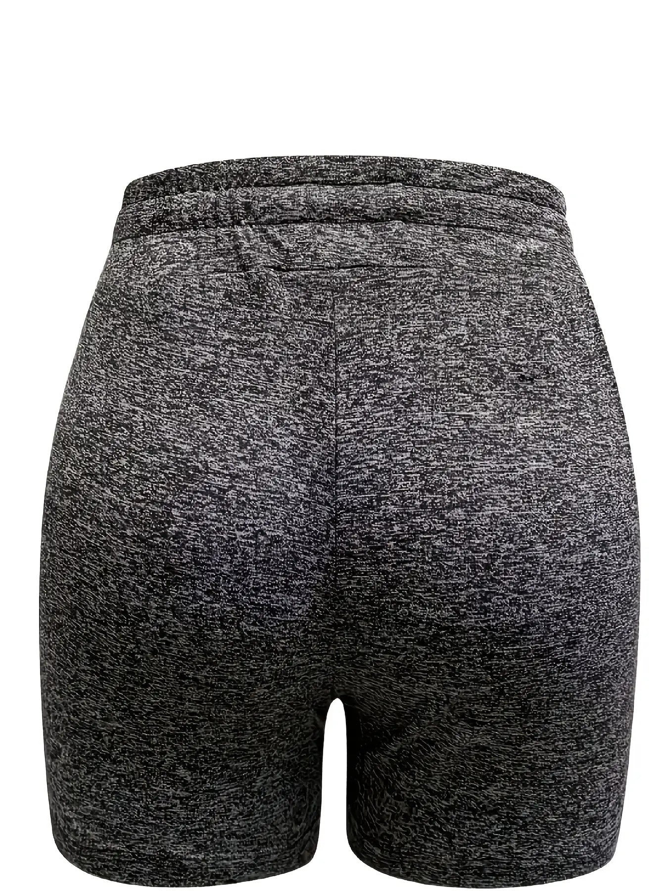 Casual Women'S Shorts Featuring a Printed Cat Face Design with Cartoonish Facial Features And a Drawstring for Comfort
