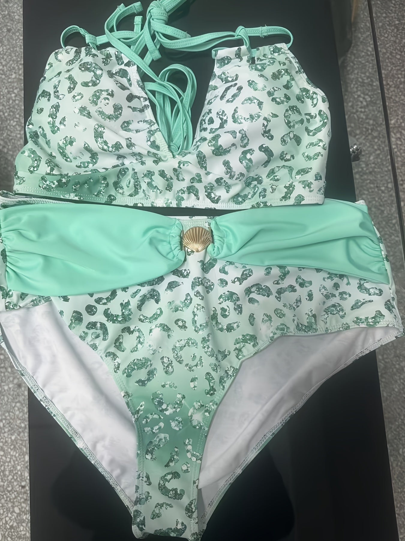 Women'S Swimsuit Swimwear Beach Suit Swimsuit Summer Beach Holiday Travel Fashion Elegant And Exquisite Two-Piece Swimsuit Suit