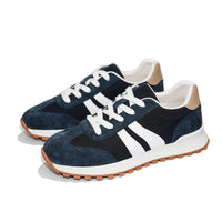 Navy/White/Tan